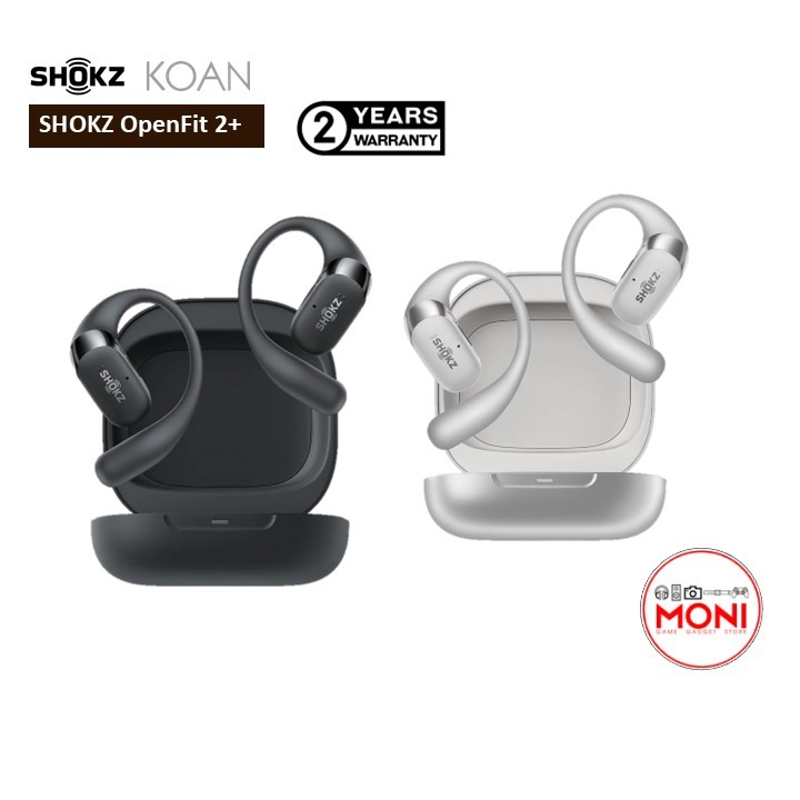 Shokz OpenFit 2+ หูฟังไร้สาย Open-Ear True Wireless เสียงดี ใช้งานนาน ประกันศูนย์ไทย 2 ปี