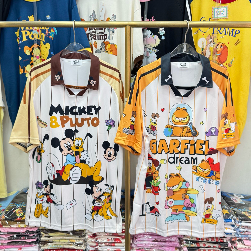 Jersey โอเวอร์ไซส์ QL มิคกี้พลูโต/การ์ฟิว