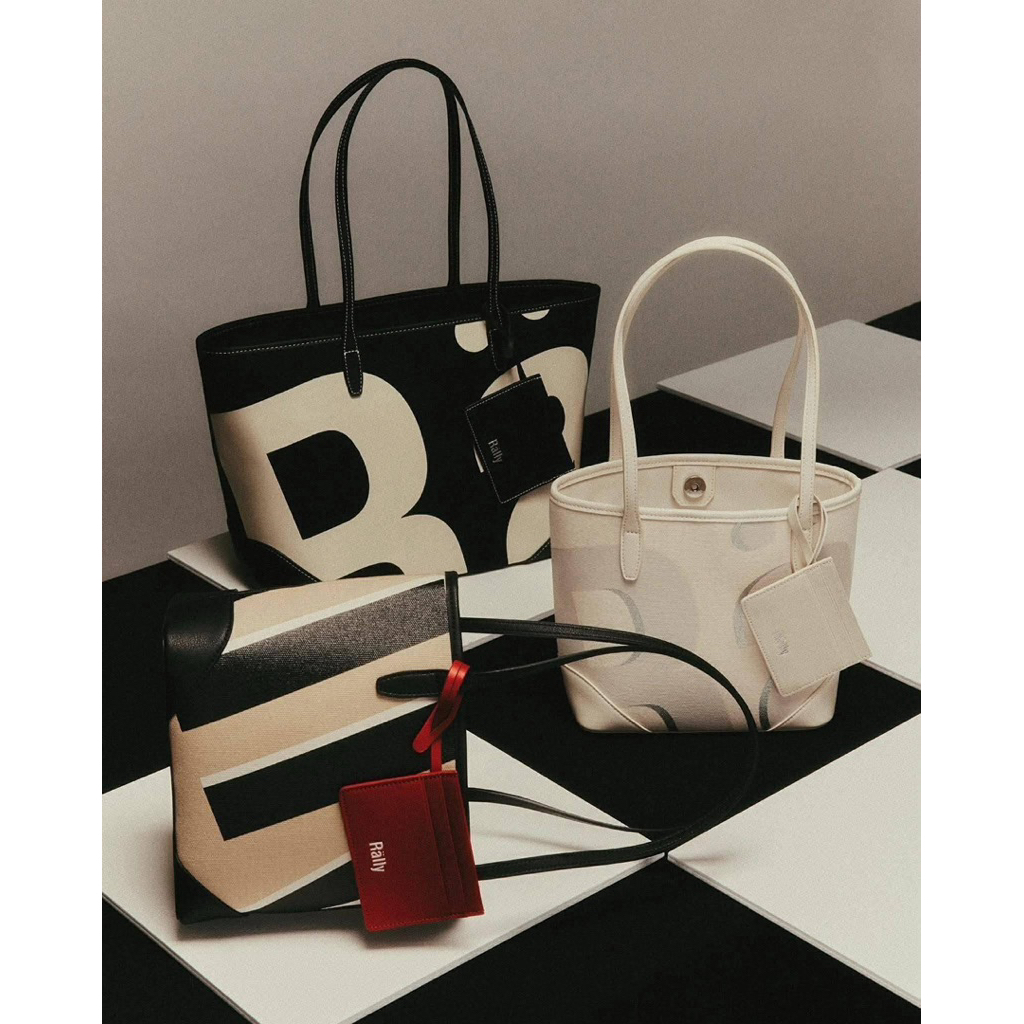 🔥พร้อมส่งรอบกด27.03.69🔥Rally mini city tote:The classic Return 2 สีใหม่ล่าสุด🤍🖤