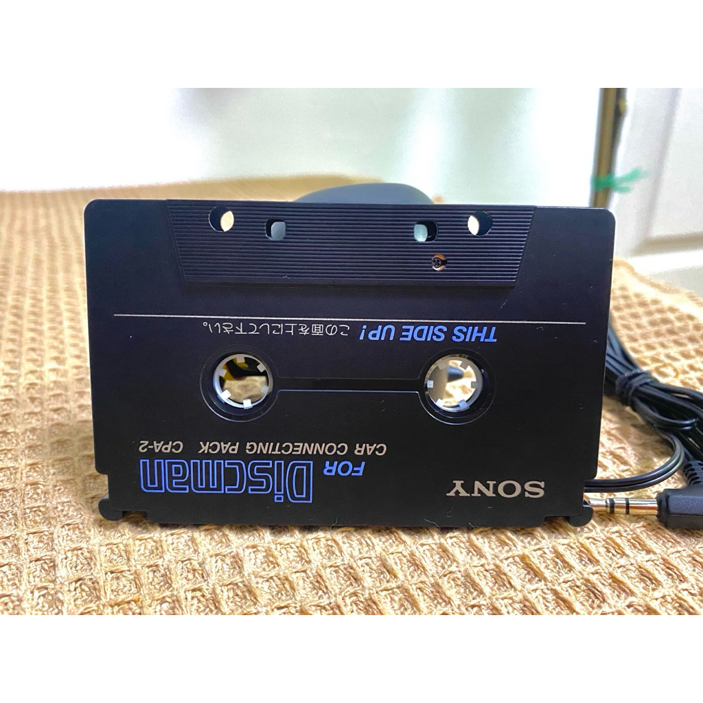 Sony For Discman CPA-2 Cassette Adapter แท้ญี่ปุ่น อแดปเตอร์เทปต่อ Discman/เครื่องเล่นพกพา ใช้กับวิท