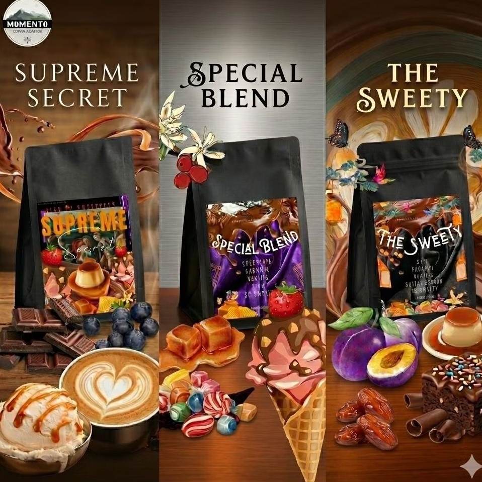 S Series เซทรวมกาแฟโทนหวาน 1.Sweety 2.Supreme Secret 3.Special Blend