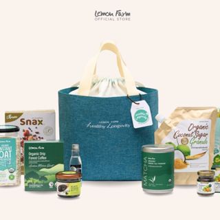 ชุดของขวัญ B7 Healthy Gift Green Cooler Bag M Lemon Farm ของ…