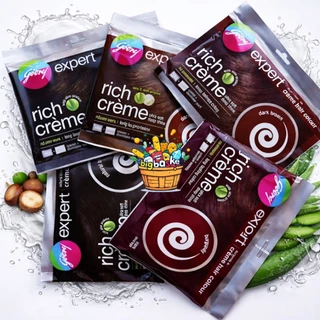 ยาย้อมผมอินเดีย ใช้งานง่าย​ เพียง30นาที​ Godrej Expert Rich Creme 40ml.