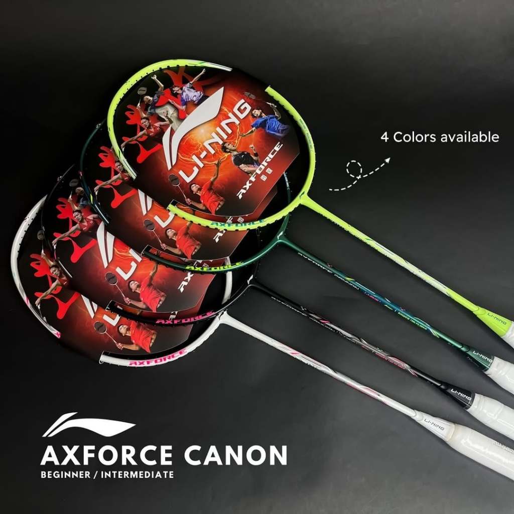 Li-Ning Axforce Cannon (4U / 5U / 6U) MY CODE ไม้แบดมินตัน (สินค้าลิขสิทธิ์แท้ 100%)