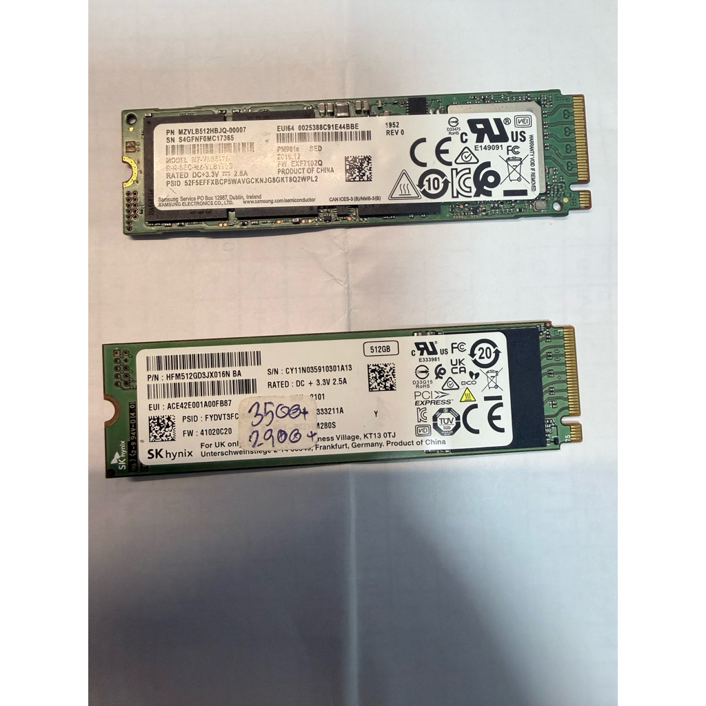 ssd m.2 512 gb มือสอง