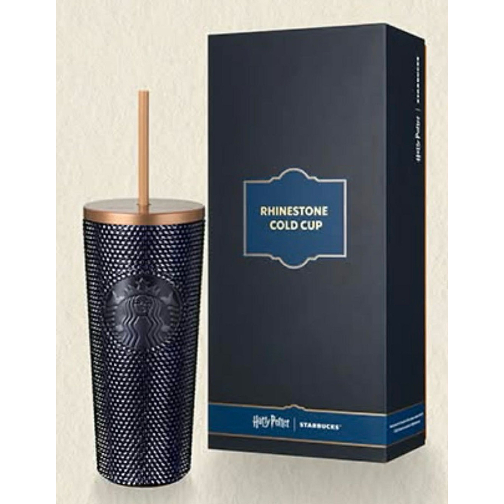 Starbucks Bling แก้ว สตาร์บัคส์ ของแท้ ขนาด 16 oz , 17.5 , 20 oz พร้อมถุงผ้า Harry Potter , Symphony Blue , Green