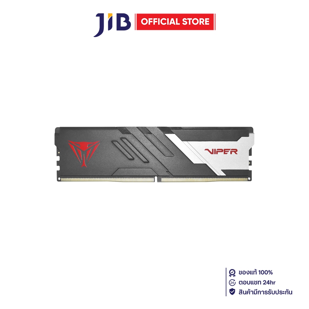 16GB (16GBx1) DDR5 6000MHz RAM (หน่วยความจำ) PATRIOT VIPER VENOM DDR5 - AMD EXPO INTEL XMP CL30 MATT