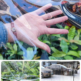 ผ้าใบพลาสติกใส PVC 100% กันฝน กันน้ำ หนา ทน UV ใช้ได้นาน 10 ปี ผ้าใบคลุมของ ใสโปร่งแสง