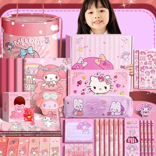 gift set เครื่องเขียน มายเมโลดี้ พรีเมียม เซ็ตครบ ดินสอ ปากกา ไม้บรรทัด ของขวัญวันเกิดเด็ก