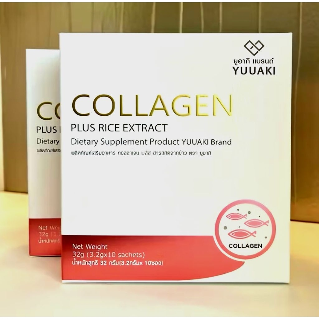 [คอลลาเจนญี่ปุ่น🇯🇵]Collagen Plus Rice Extract Dietary Supplement Product คอลลาเจนพลัส สารสกัดจากข้าวตรายูอากิ