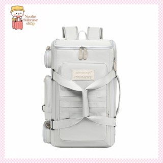 ผู้ชายแล้วก็ผู้หญิงความจุขนาดใหญ่กีฬากระเป๋าเป้สะพายหลังเดิน…