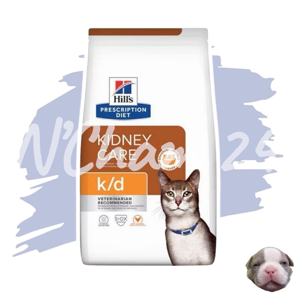 Hill’s k/d cat 3.85 kg อาหารเม็ดแมวรสไก่ สำหรับไตแมว