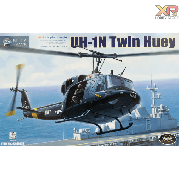[Kitty Hawk] 1/48 : UH-1N Twin Huey (KH 80158)