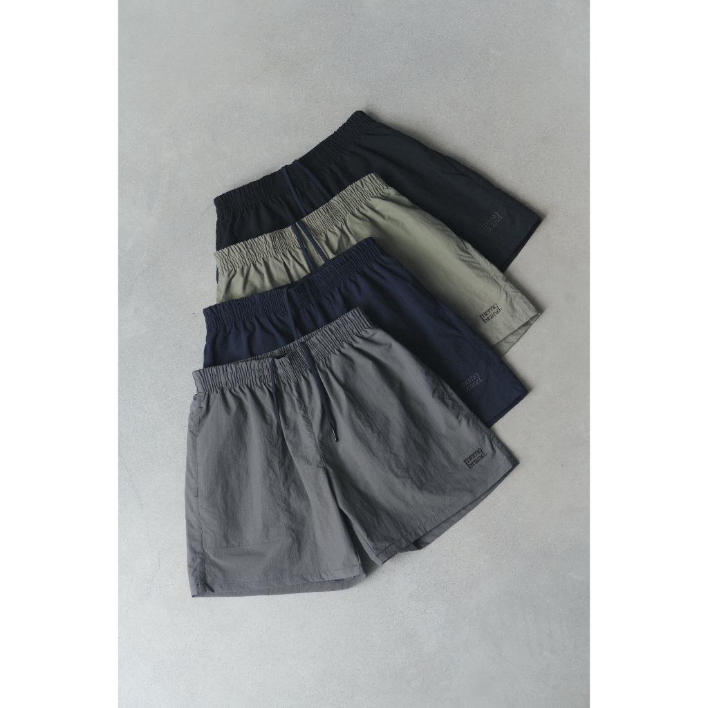 MeMo™ | Shorts | กางเกงคาร์โก้ผ้าไนลอน / กางเกงขาสั้นผ้าไนลอน ดีไซน์งานปัก ยืดหยุ่น เบาสบาย รูปที่ 4