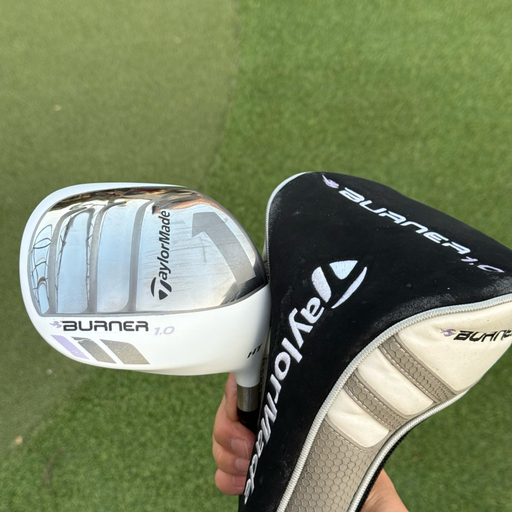 Driver ผู้หญิง Taylormade Burner Lady 10.5 Flex L สวยสภาพดี *โคเวอร์เสื่อมสภาพ ไม้กอล์ฟมือสอง TS Gol