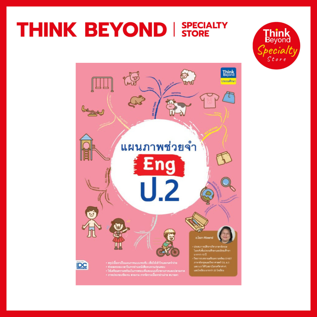 Thinkbeyond Book (ธิงค์บียอนด์ บุ๊คส์) 94947 หนังสือ แผนภาพช่วยจำ Eng ป.2