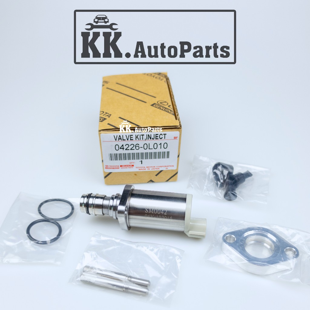 [แท้] สวิทช์ตูดปั๊มโซล่า SCV วาล์ว TOYOTA VIGO วีโก้(ตัวยาว)1KD 2KD FORTUNER INNOVA TIGER D4D 0L010