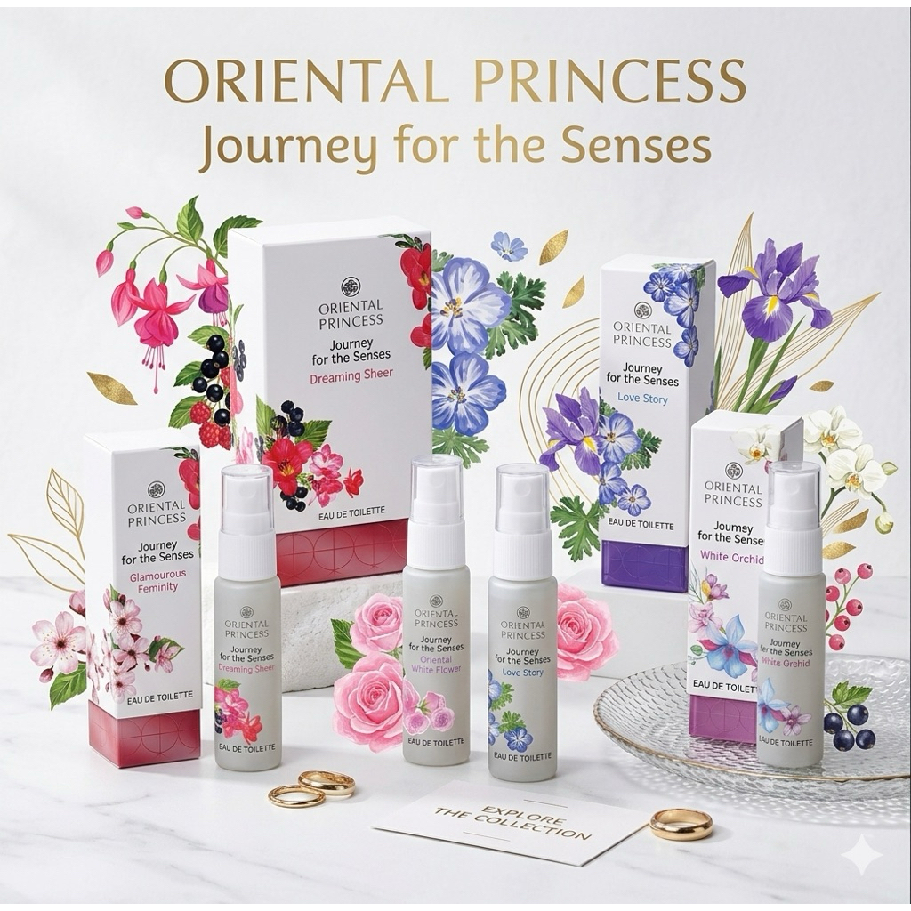 (แท้💯) Oriental Princess น้ำหอม Journey for The Senses Eau de Toilette 9 ml