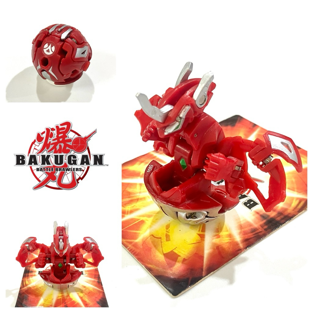 บาคุกัน Bakugan Titanium Dragonoid Pyrus ของแท้ พร้อมส่ง