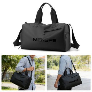 MENSPE ฟิตเนสกระเป๋าความจุขนาดใหญ่กระเป๋ากระเป๋าสะพายไหล่ un…