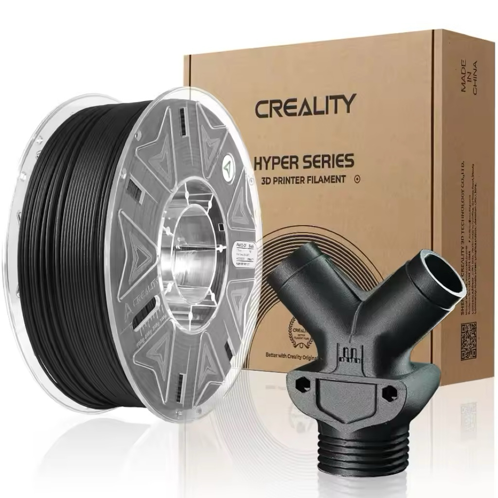 Creality Hyper PA6-CF 1kg 1.75mm เส้นใยไนลอนคาร์บอนไฟเบอร์ แข็งแรงสูง ทนความร้อน วิศวกรรม สำหรับ 3D 