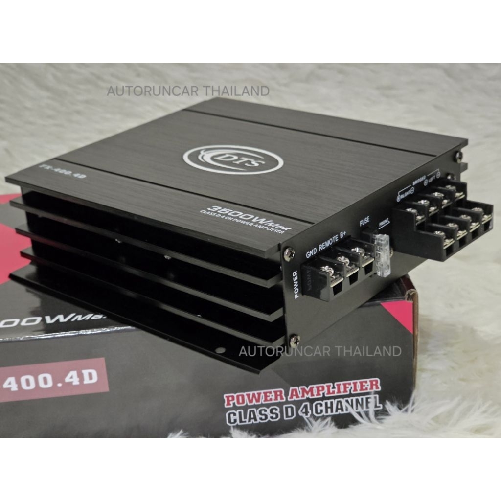 เพาเวอร์คลาสดี4ch.DTSรุ่นFX400.4Dขับกลางแหลม