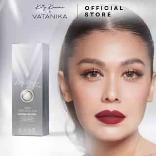 [ใหม่] VATANIKA Lens - Vinona Brown คอนแทคเลนส์สีน้ำตาล อบอุ่นคลาสสิกแบบ Timeless