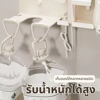 ชั้นวางไดร์เป่าผม ติดผนังไม่ต้องเจาะ ที่แขวนไดร์เป่าผม อเนกประสงค์ จัดเก็บเรียบร้อย ประหยัดพื้นที่