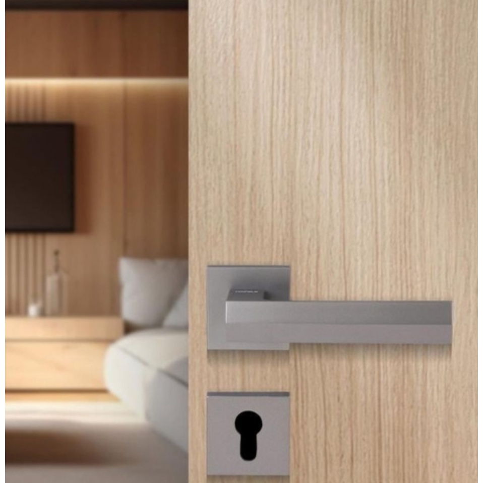 489.11.040 Zinc alloy lever handle set - harmony range ชุดมือจับก้านโยกประตูซิงค์อัลลอยด์ รุ่นฮาโมนี