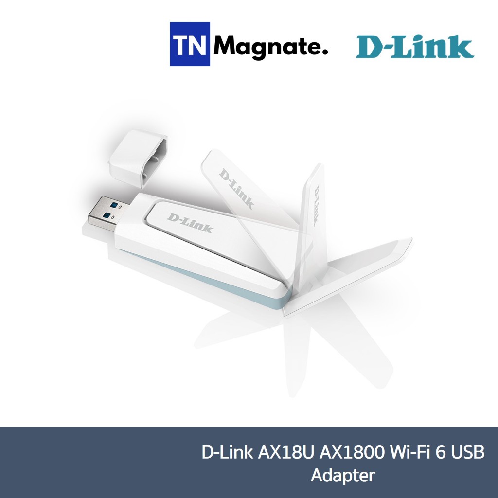 [อะแดปเตอร์] D-Link AX18U AX1800 Wi-Fi 6 USB Adapter