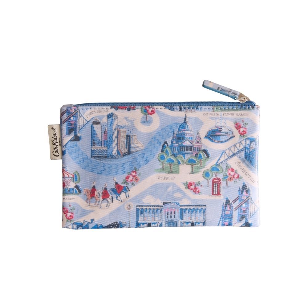 Cath Kidston  Female Zip Purse London Town Blue