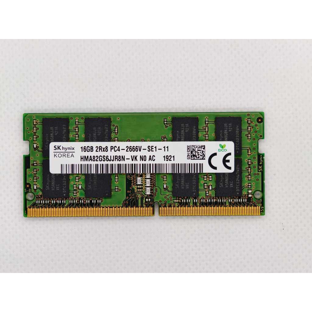 RAM Notebook SK hynix 16GB DDR4 Bus 2666 HMA82GS6JJR8N-VK