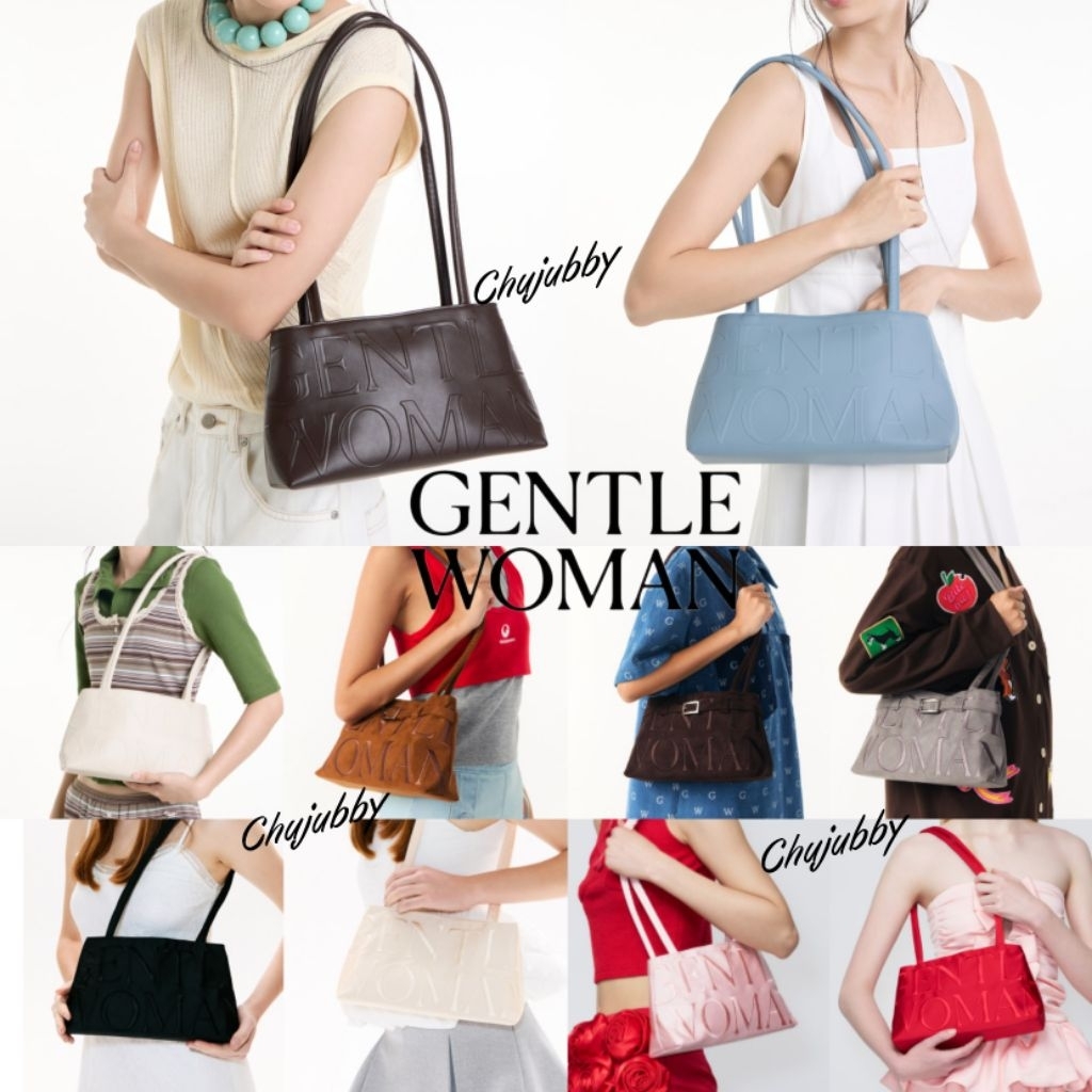 CHUJUBBY (แถมถุงกระดาษแบรน)❤️‍🔥 ใช้โค้ด 25% กระเป๋ารุ่น Belle / Ballerina GENTLEWOMAN (SUEDE)