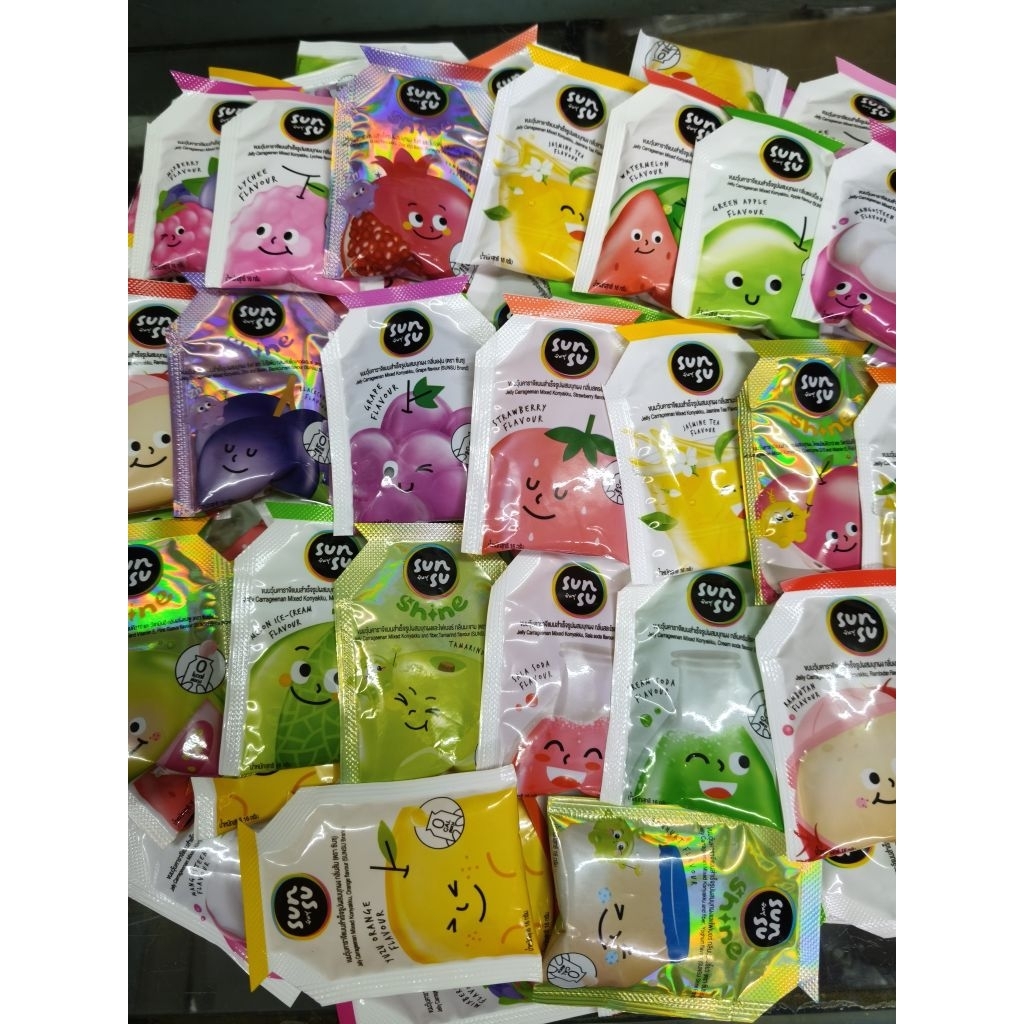 พร้อมส่ง📍เยลลี่ซันซุ sunsuเยลลี่ผสมบุกถูกที่สุดรบกวนสั่งขั้นต่ำ10++นะคะ