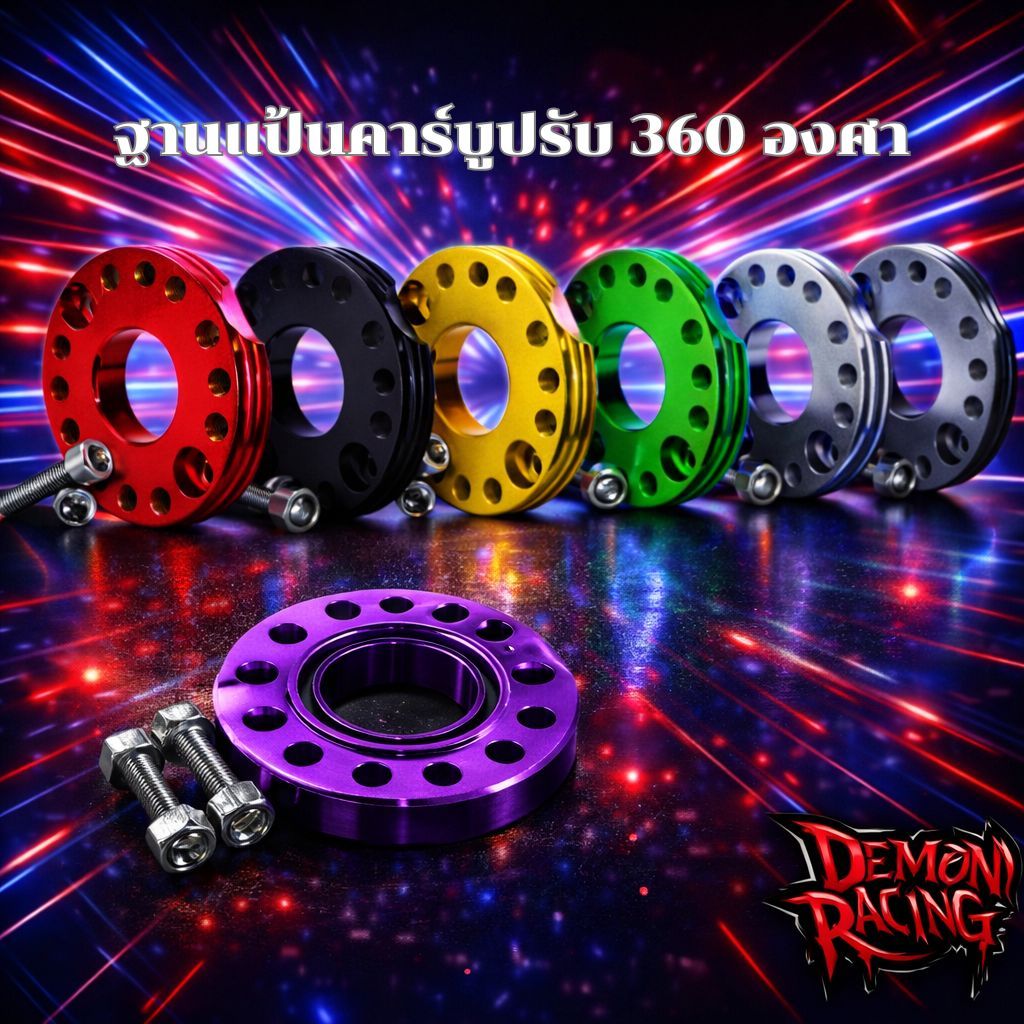 ฐานแป้นคาร์บูปรับ 360 องศา