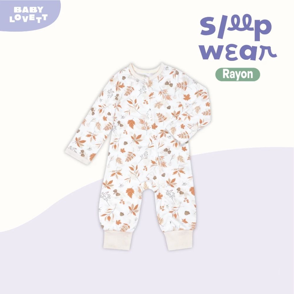 BabyLovett ชุดนอนเด็กเปิดเท้า ผ้า Rayon นุ่มพิเศษ ระบายอากาศดีเยี่ยม (0-18M) ราคา ถูกที่สุด ดีลบีเคเค แกลเลอรีภาพที่ 7