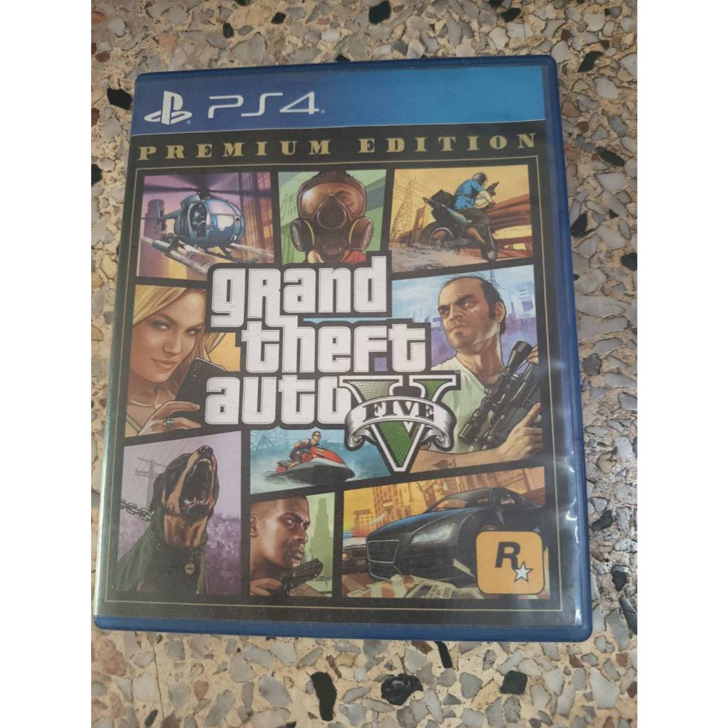 เเผ่นเกม GTA 5  PREMIUM EDITION ZONE 3 ของเเท้ มือ 2