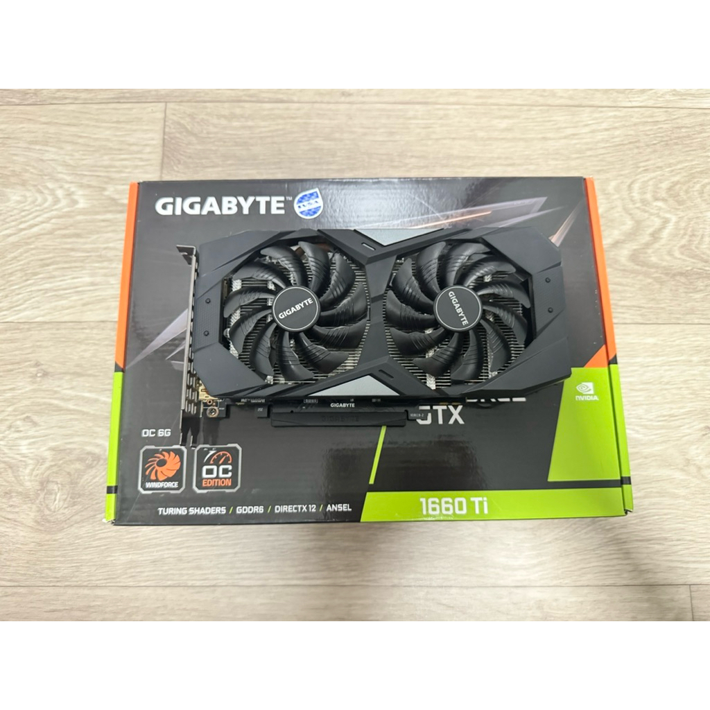 การ์ดจอ Gigabyte GTX 1660TI 6GB มือสอง