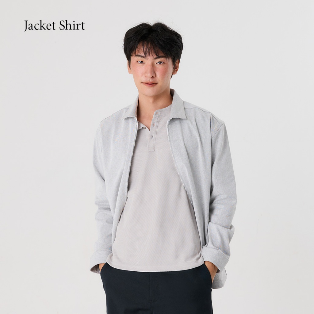 Khaki Bros. - คาคิบรอส  - Jacket Shirt - เสื้อแจ็คเก็ต - KM26J003