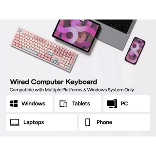 คีย์บอร์ด - AULA S102 - Wired Membrane Keyboard คีย์ไทย รับประกัน 2 ปี
