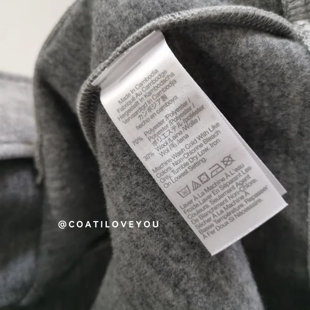 Madewell​ Wool​ ​Bomber​ Women's Jacket​ รูปที่ 8