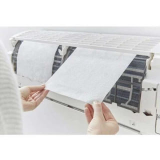 3M Room Air Conditioner Filter Filtrete แผ่นดักจับสิ่งแปลกปลอมในอากาศ สีแดง ฝุ่นละออง สารก่อภูมิแพ้ สีม่วงเพิ่มแบคทีเรีย