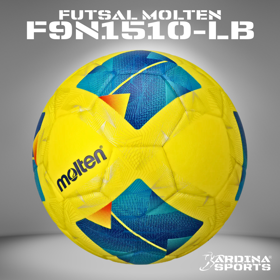 (ของแท้ 100%) MOLTEN ลูกฟุตซอล รุ่น F9N1510-LB (ขนาดมาตรฐาน)