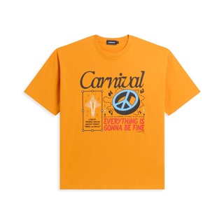 CARNIVAL CNVFW25T015YE ALL GOOD OVS T-SHIRT YELLOW