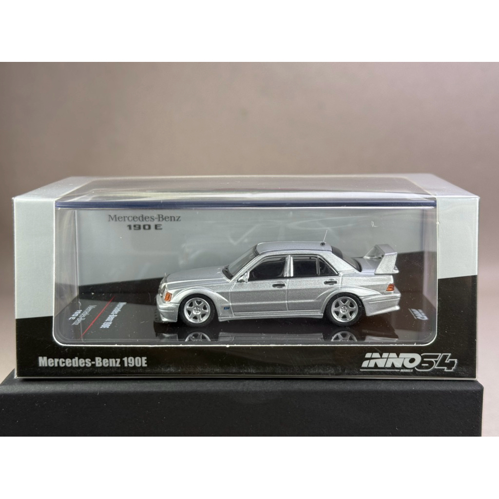 ▫️Mercedes Benz 190E Silver Scale 1:64 ยี่ห้อ Inno 64