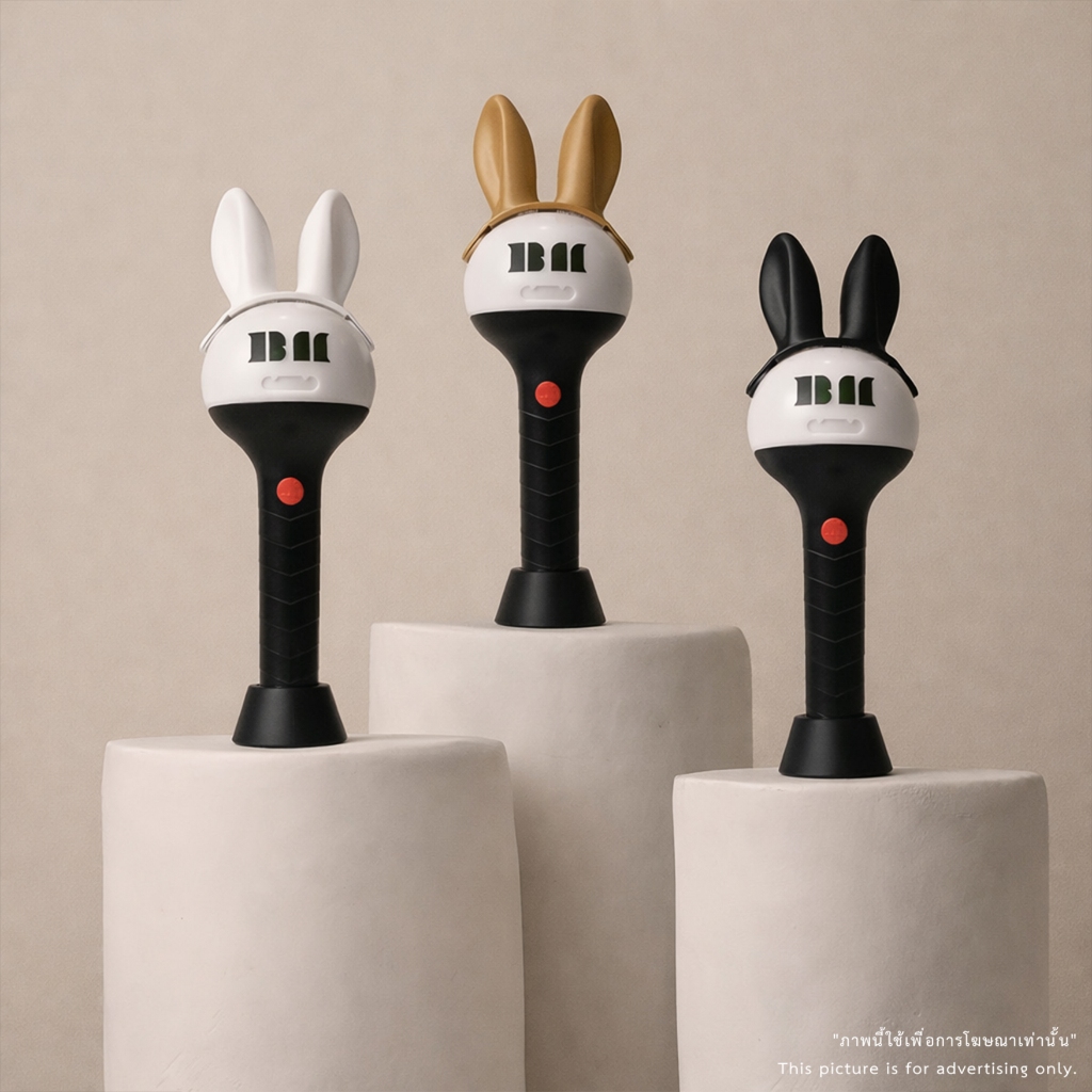 หูกระต่าย (Asa)-Horns สำหรับ แต่งแท่งไฟ Lightstick วง BABYMONSTER (เป็นของเสริม ไม่รวม Lightstick) Kpop 3D print