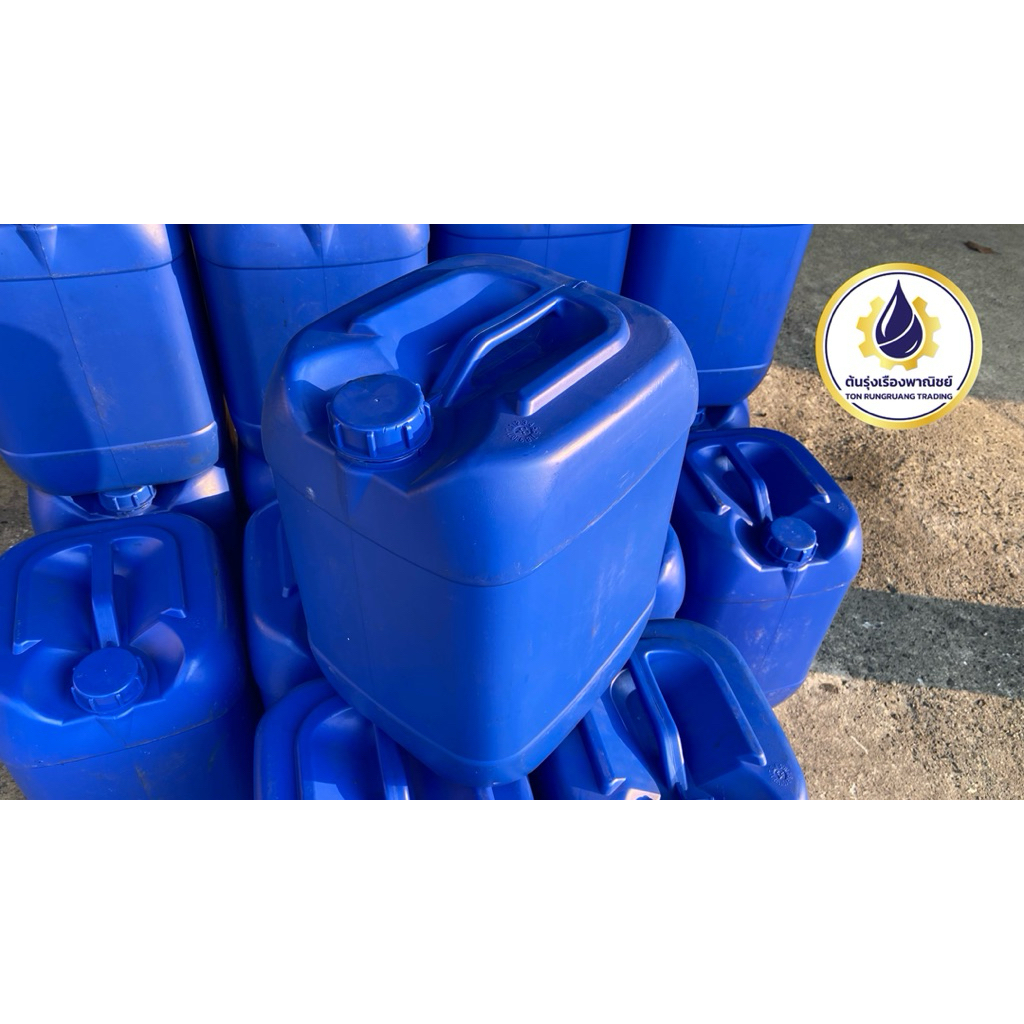 แกลลอน 30 ลิตร มือ 2 วัสดุ แกลลอนพลาสติก HDPE ถังสำหรับใส่น้ำมัน แข็งแรง ใช้งานทนทาน มีกันซึม