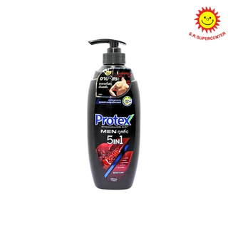 [ 1 ขวด ] PROTEX โพรเทคส์ เจลอาบน้ำ เมน คูลลิ่ง 5 อิน 1 ปริมาณ 450 มล.