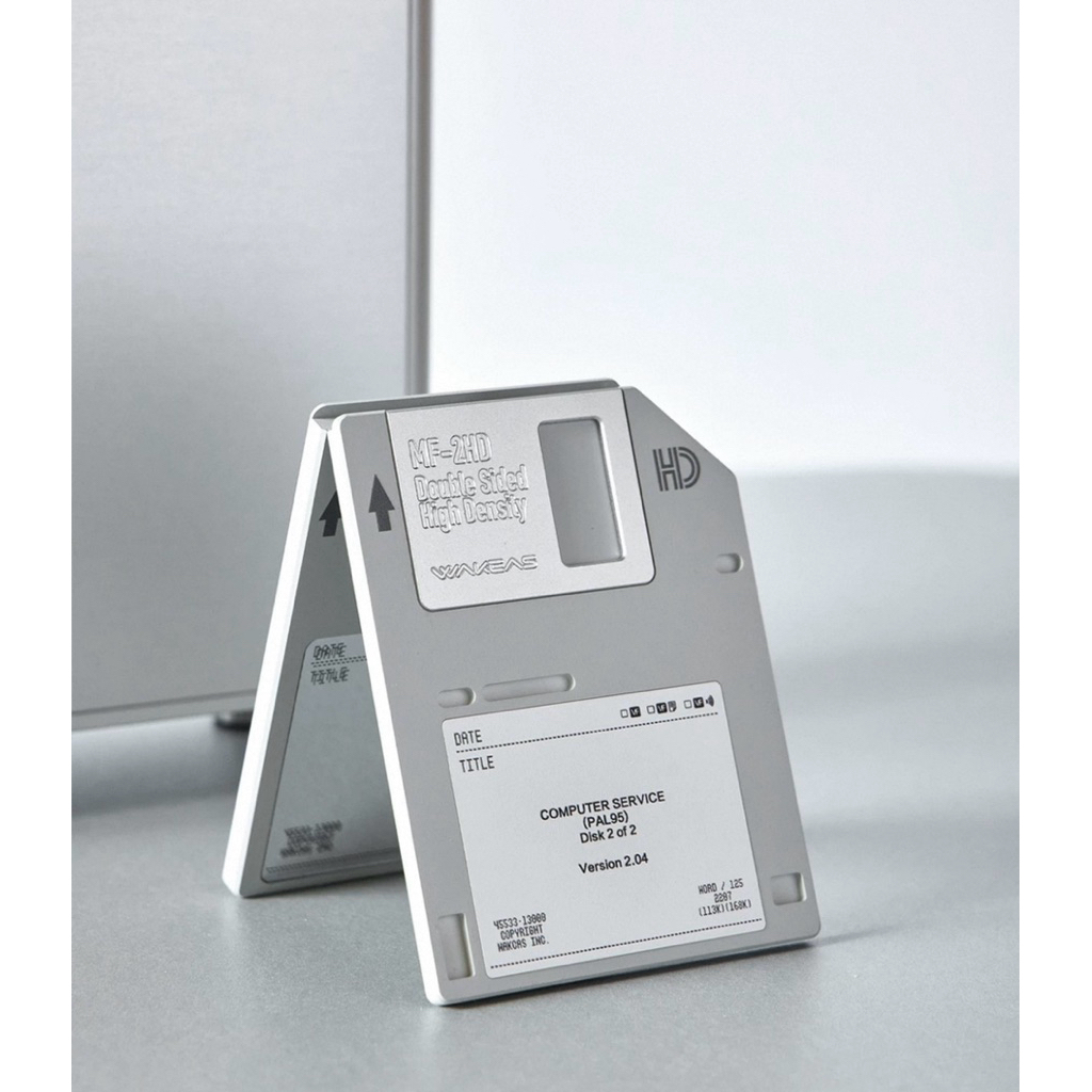 ขาตั้ง magsafe ลายfloppy disk (ไม่มีเคส)
