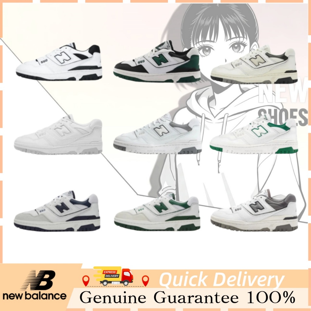 NEW BALANCE 550 NB BB550LWT BB550WT1 BB550WTG BB550HA1 รองเท้าผ้าใบ